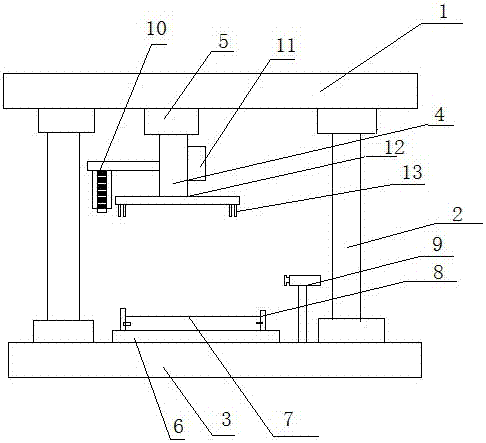 Stamping device capable of automatically correcting stamping workpieces and working method of stamping device