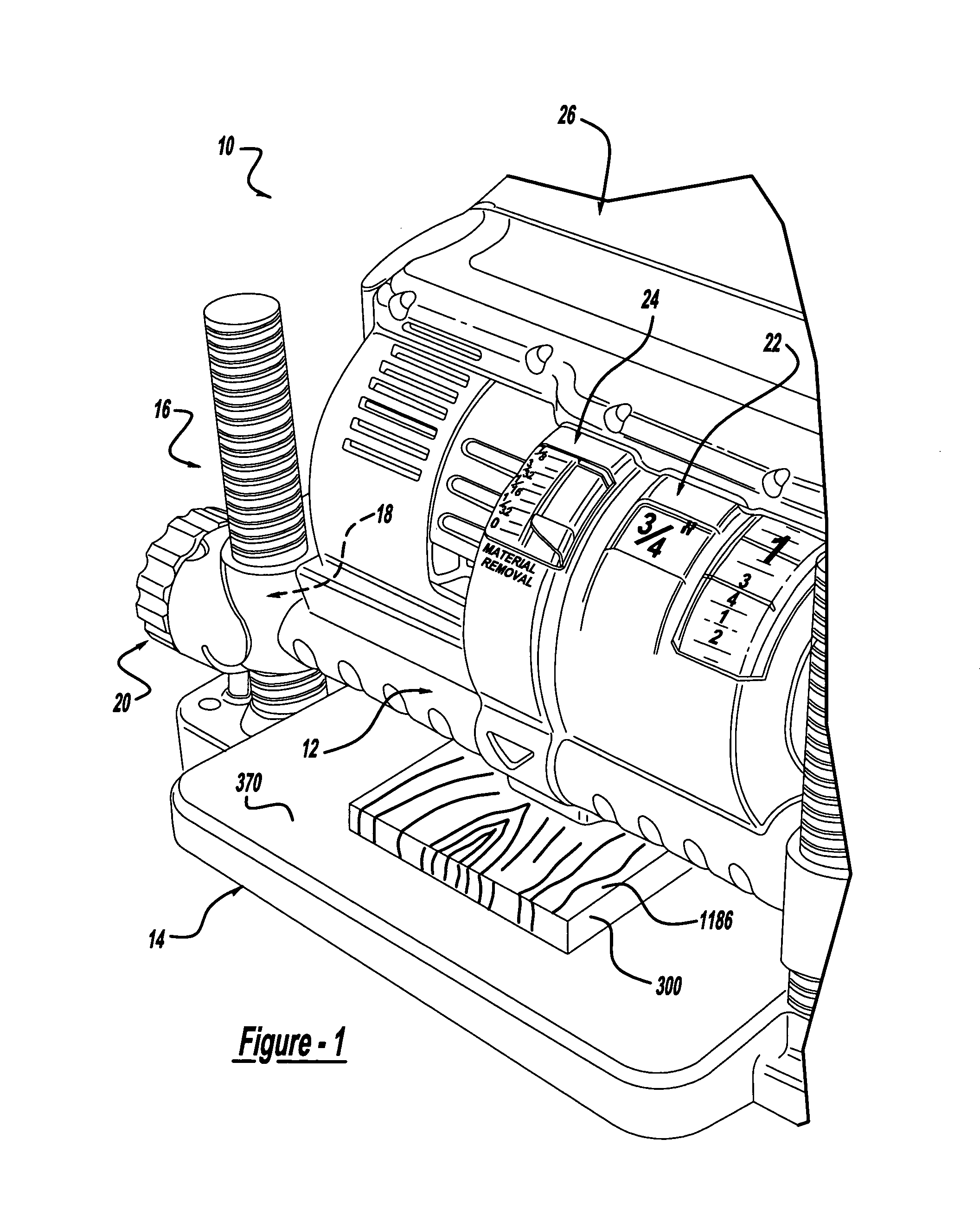 Portable power planer