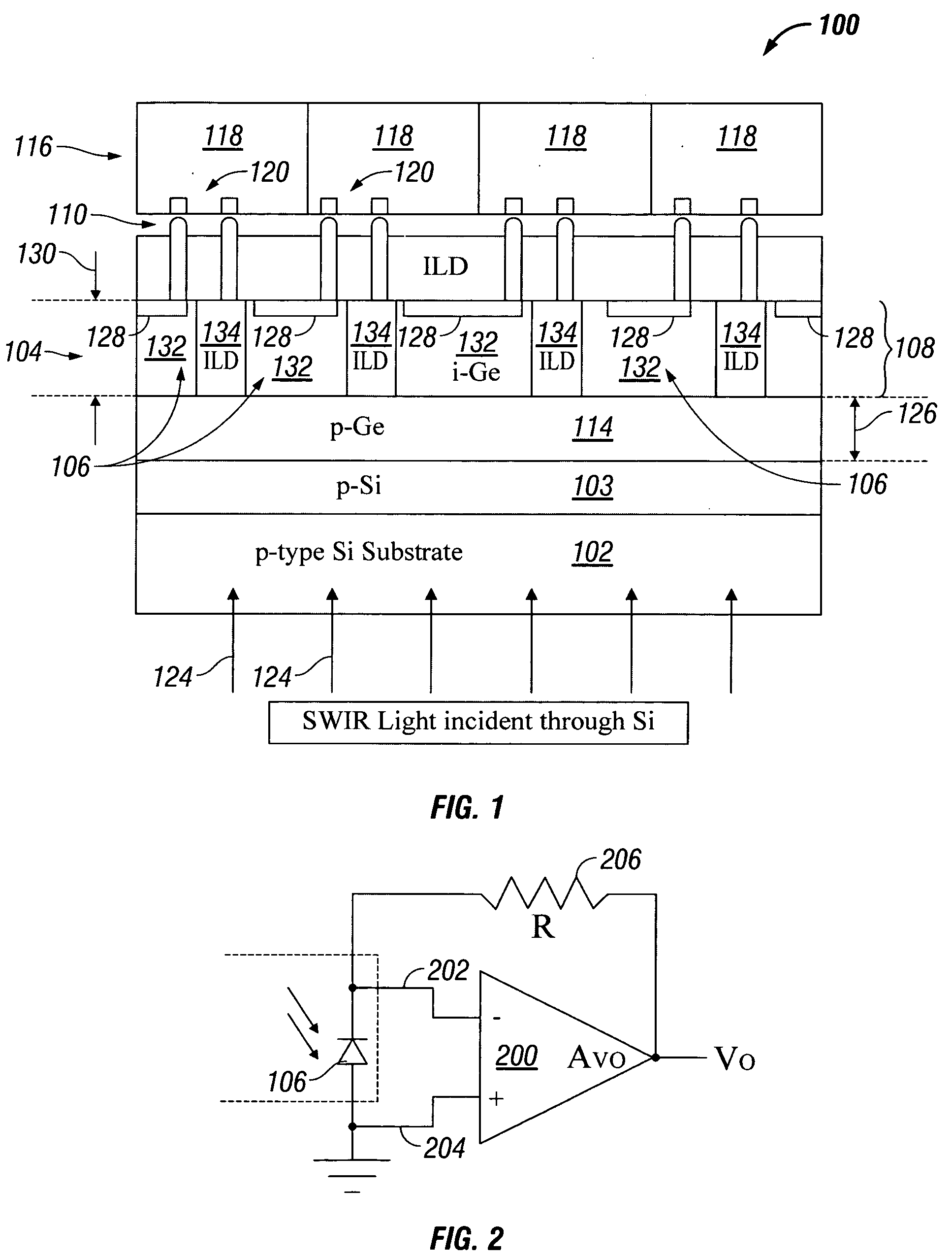 Ge short wavelength infrared imager