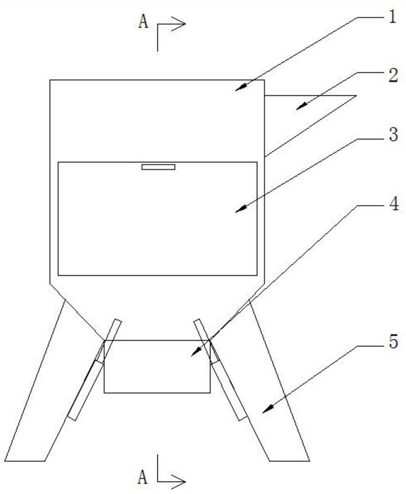 Construction waste classification treatment device