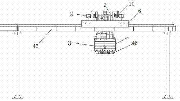 Intelligent brick unloading machine