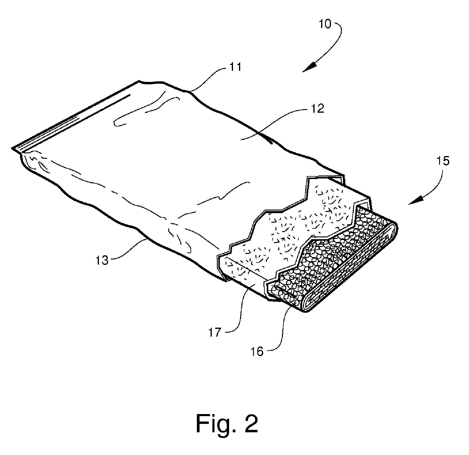 Knitted substrate with high and low tenacity yarns for use in bandaging product, bandaging product and method of forming same