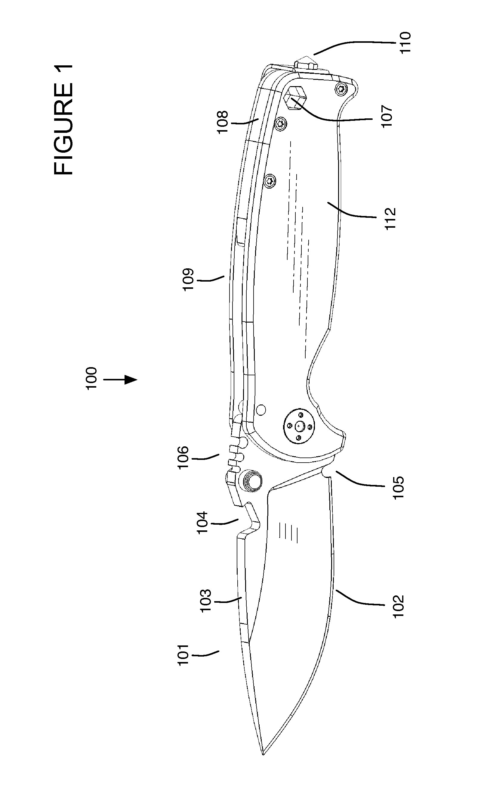 Folding survival knife with integrated tools