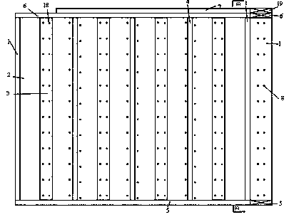 Modular thermal insulation and sound insulation load-bearing wooden wall panel and construction method of L-shaped wall