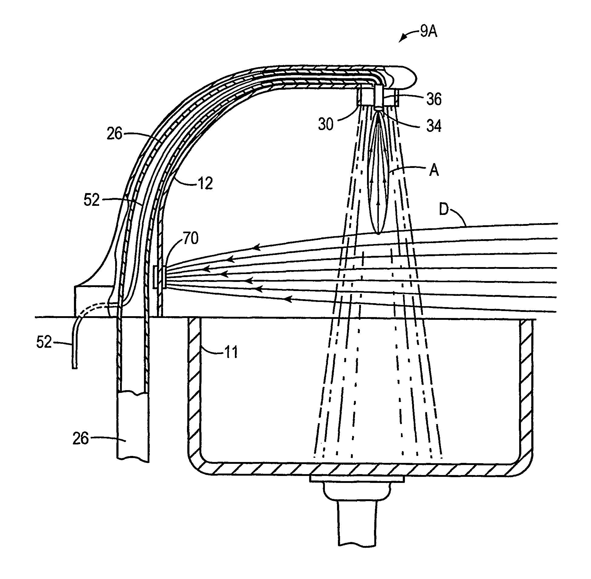 Passive sensors and control algorithms for faucets and bathroom flushers