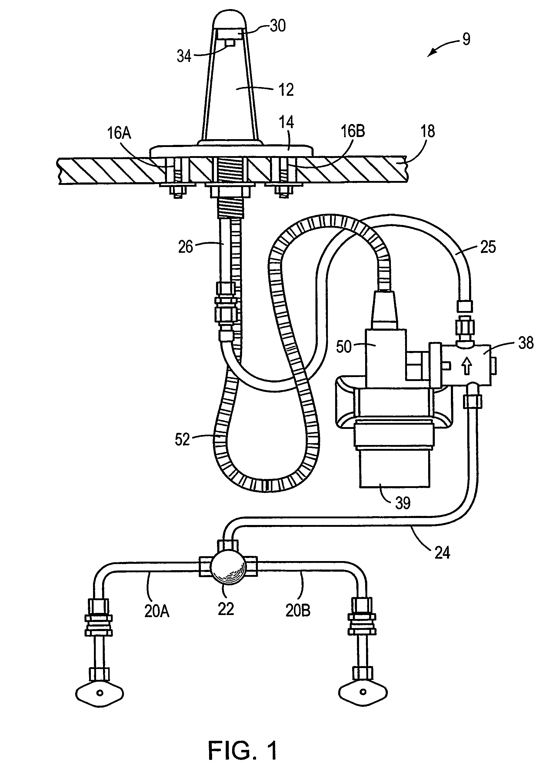 Passive sensors and control algorithms for faucets and bathroom flushers