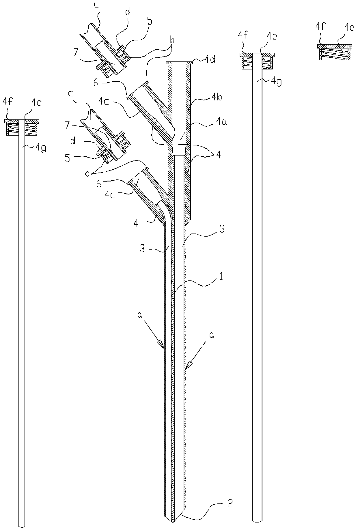 Lavage needle