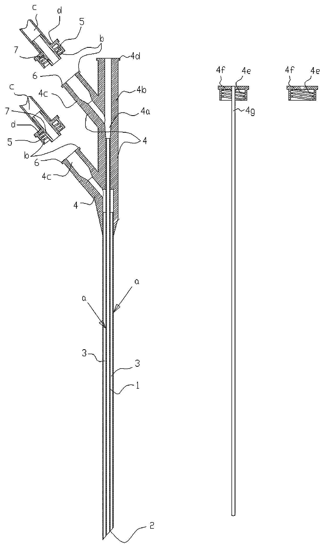 Lavage needle