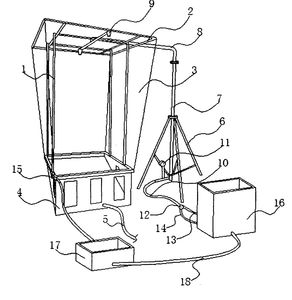 Portable Field Artificial Rainfall Apparatus