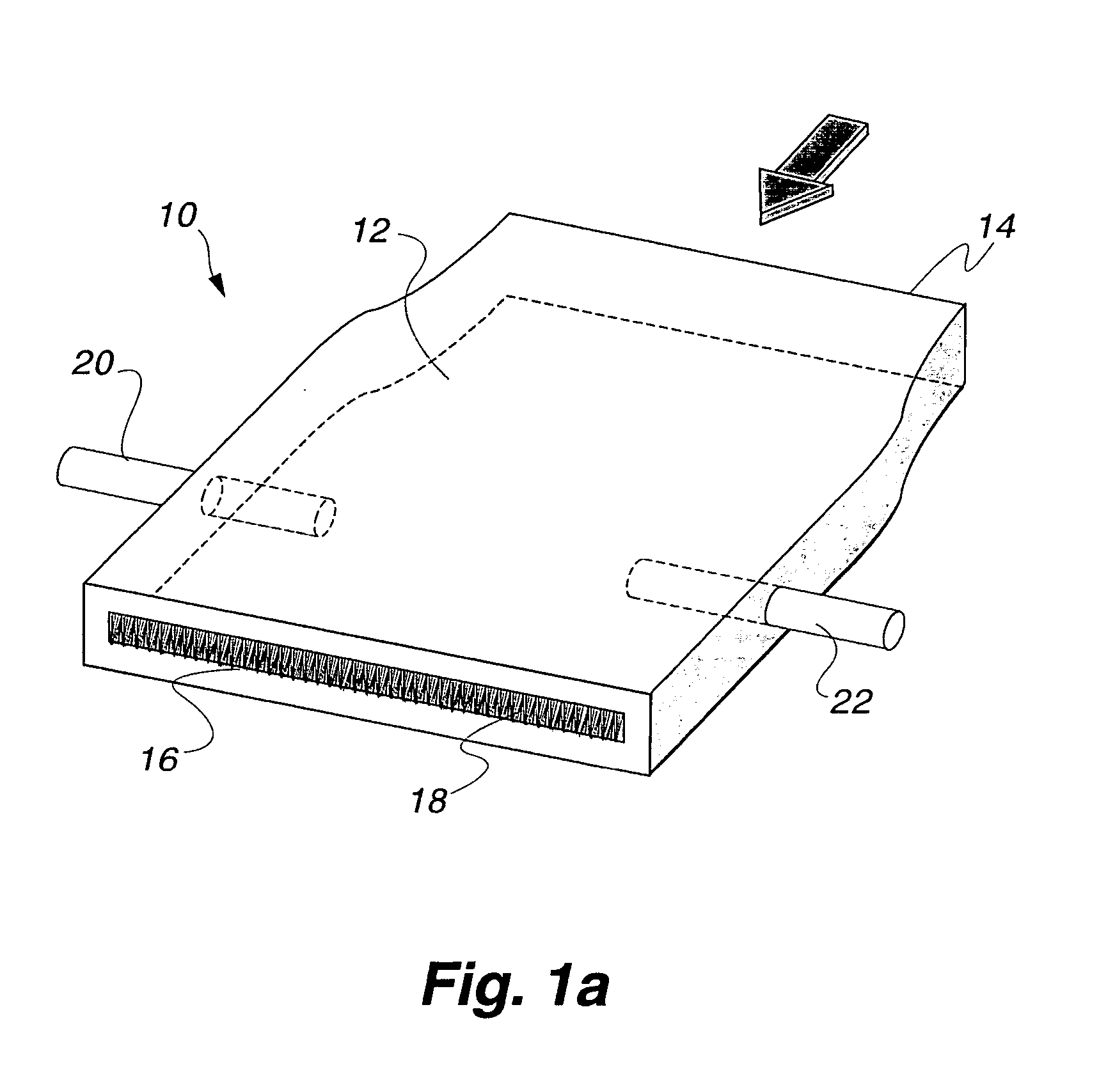 Polymer treatment using a plasma brush