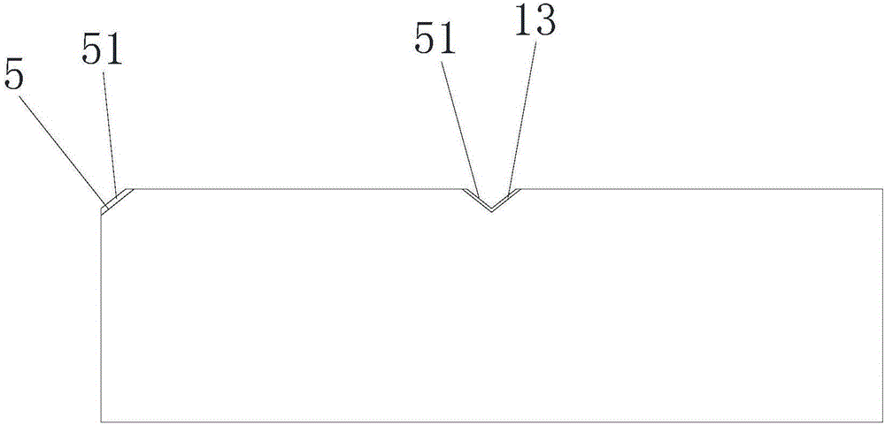 Double-spliced wood-plastic floor