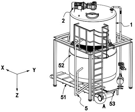 Pretreatment equipment for processing and producing external plaster for traumatic injury