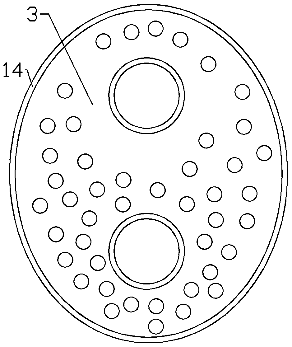 Exhaust funnel silencer