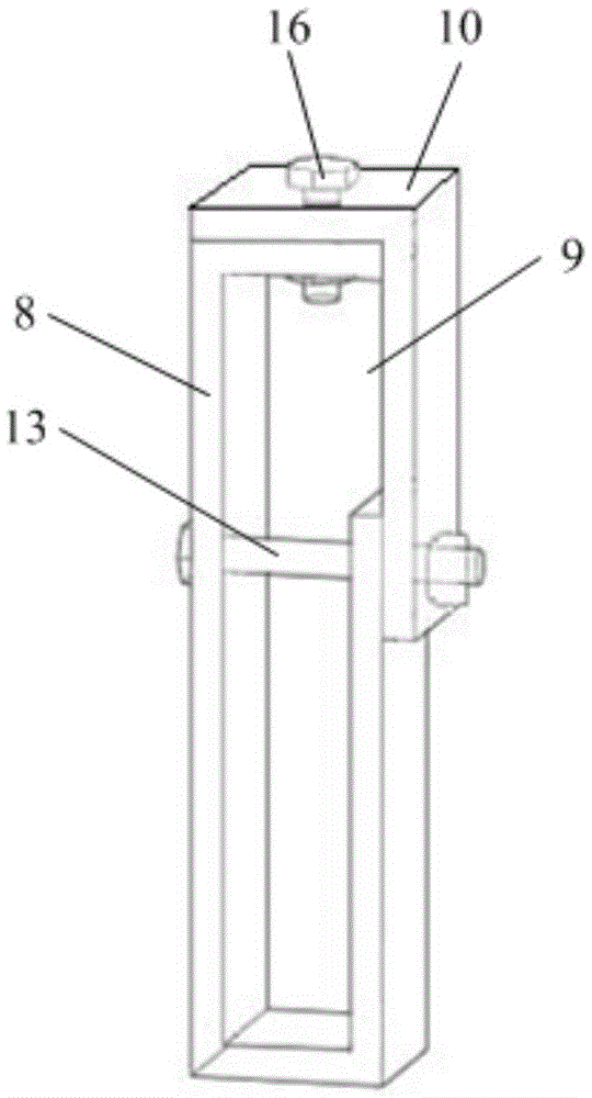 Fastener for light steel keel suspended ceiling