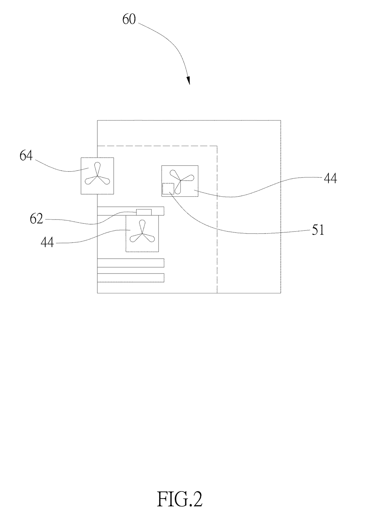 Heat exchange device and equipment system having heat exchange ability