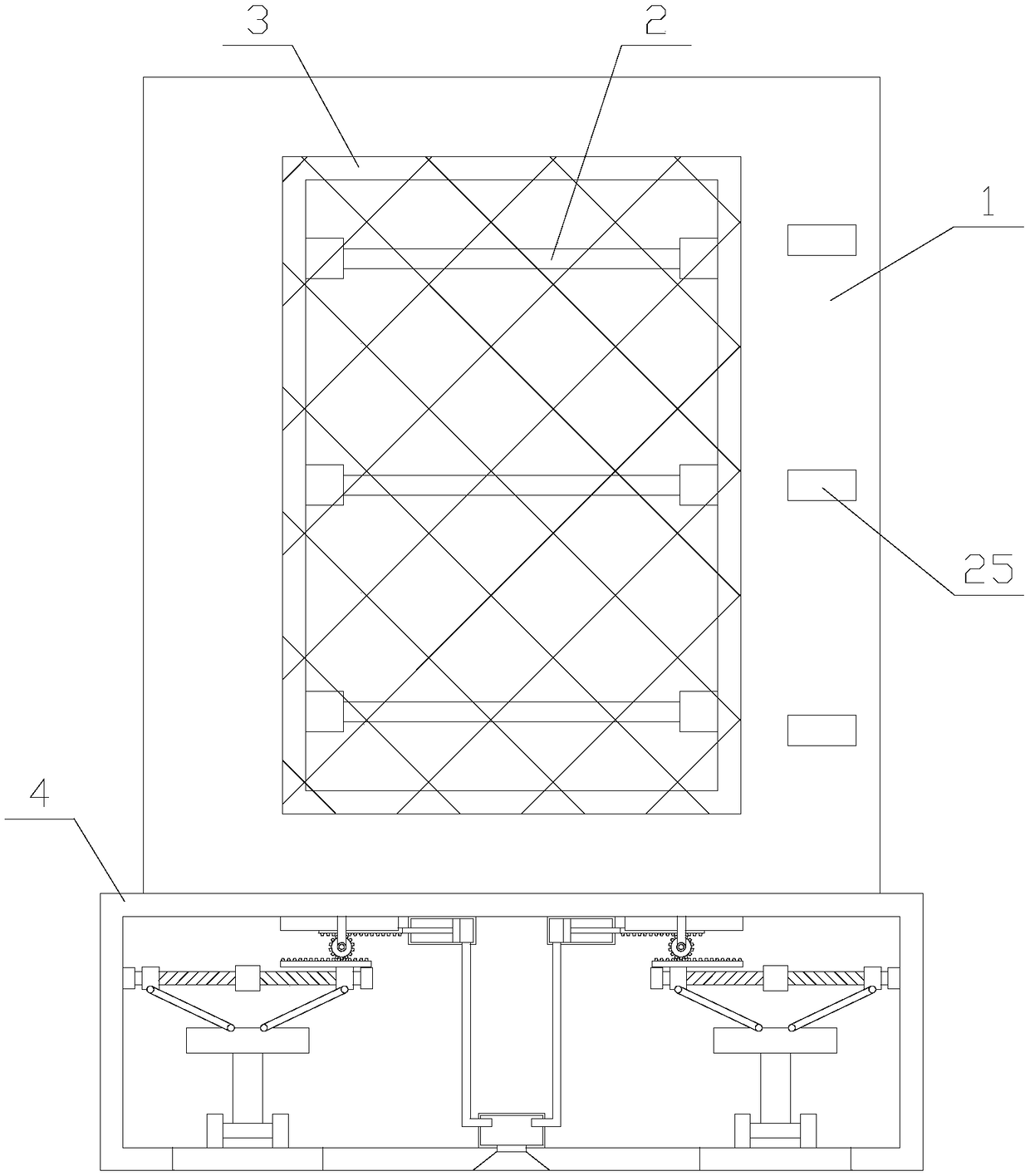 Convenient and rapid type heating device with stabilization function