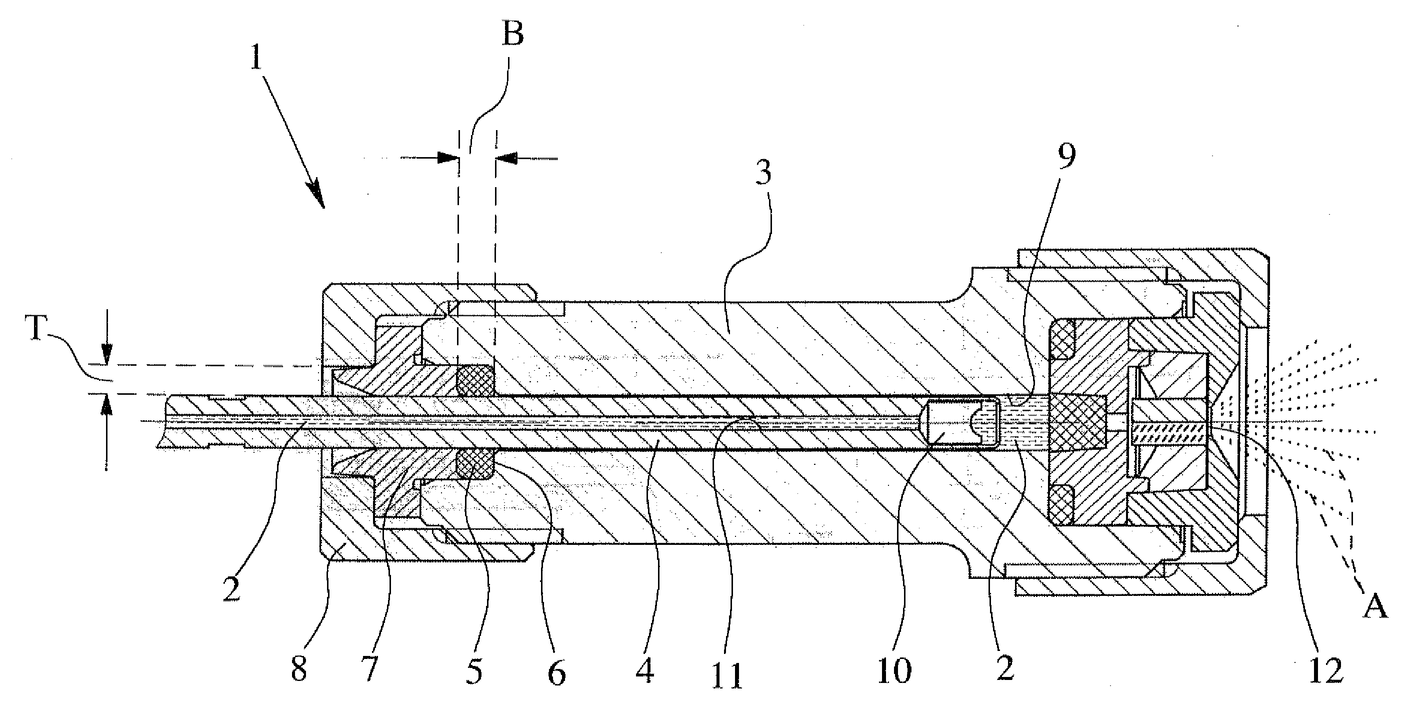 Process and device for dosing pharmaceutical agents