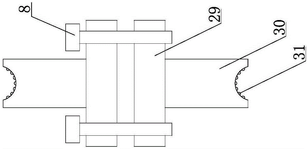 Power transmission line wiring device