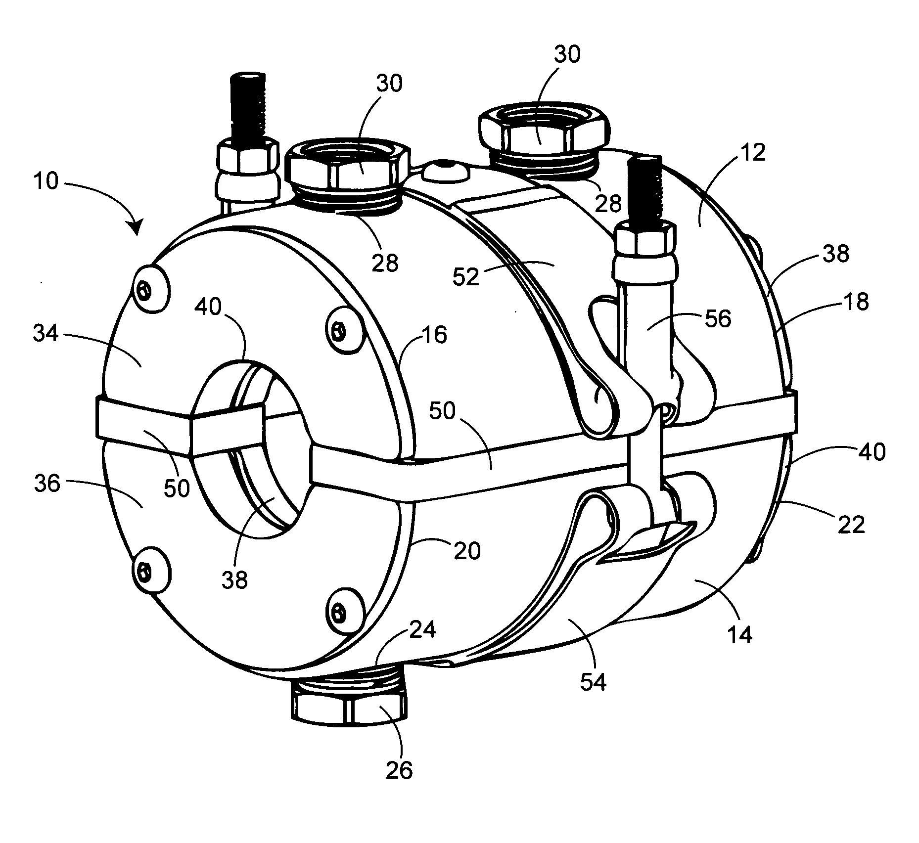 Cryogenic freezing apparatus