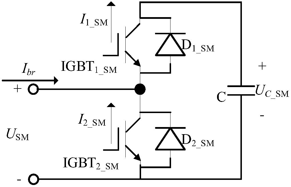 Real-time-digital-simulator-based modular multi-level converter bridge arm modeling method