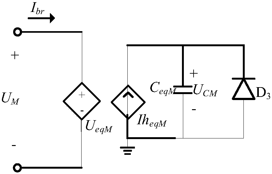 Real-time-digital-simulator-based modular multi-level converter bridge arm modeling method