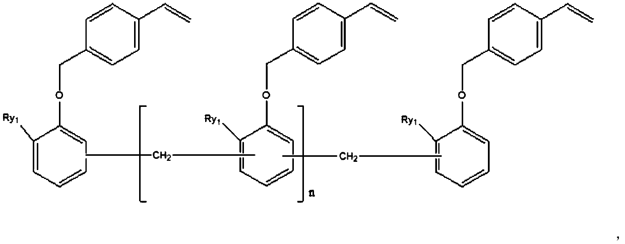 Thermosetting resin composition and prepreg and laminated board prepared by using composition