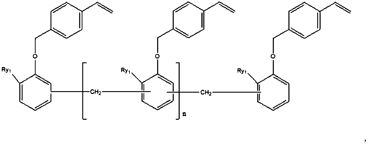 Thermosetting resin composition and prepreg and laminated board prepared by using composition