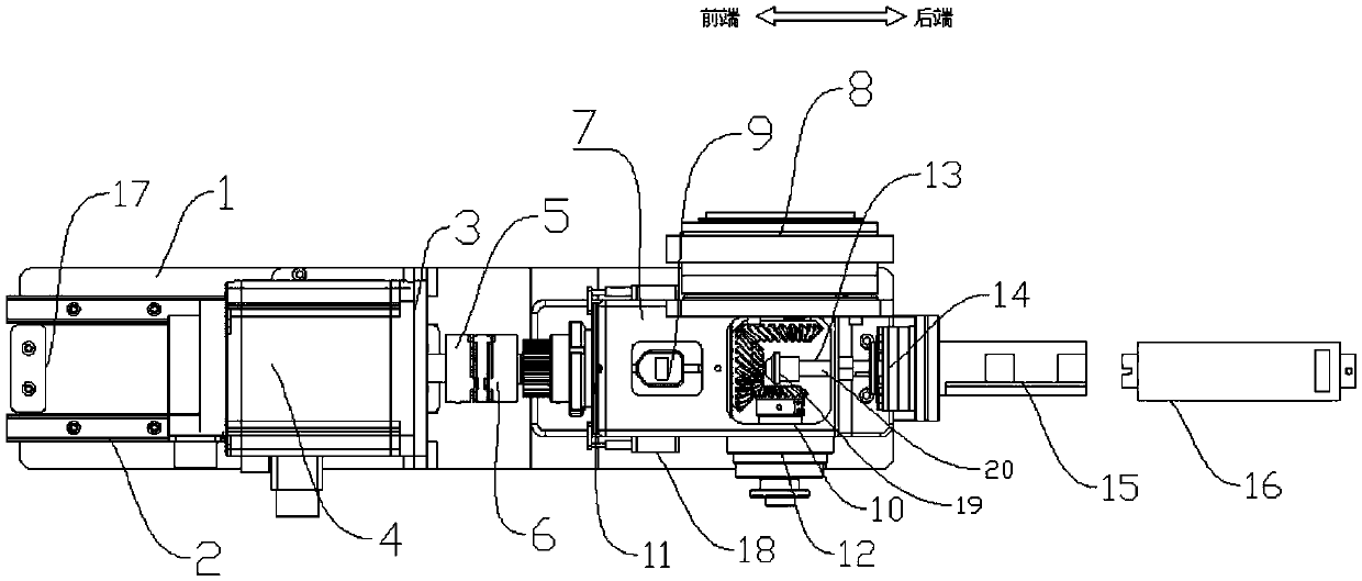 Robot wrist assembly debugging device