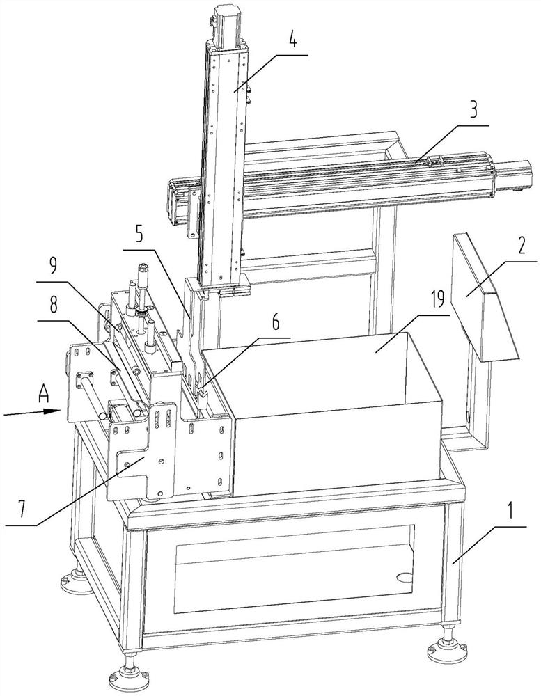 Automatic basketing method and equipment for sleeving-shrinkage casings