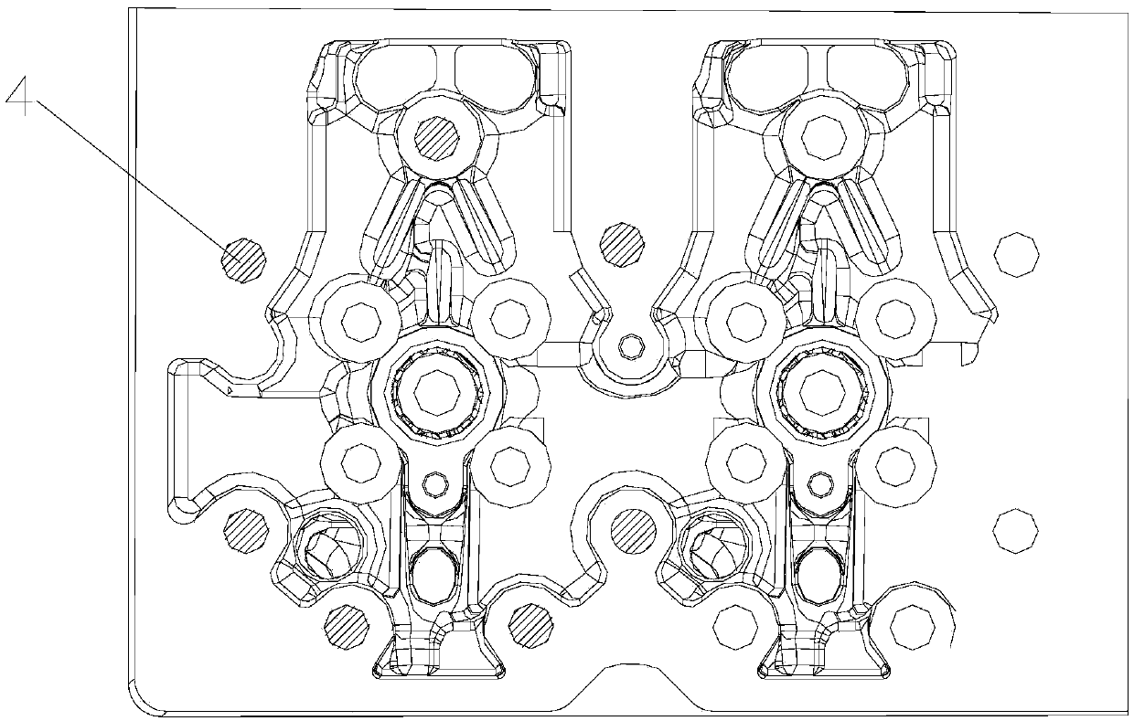 Gasket for solving cylinder cover sealing failure and estimating method of tightness of gasket