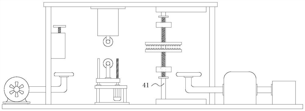 A waste silk cleaning device for textile cloth processing