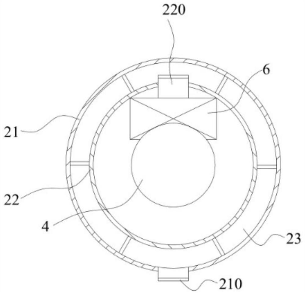 Diving air supplementing device