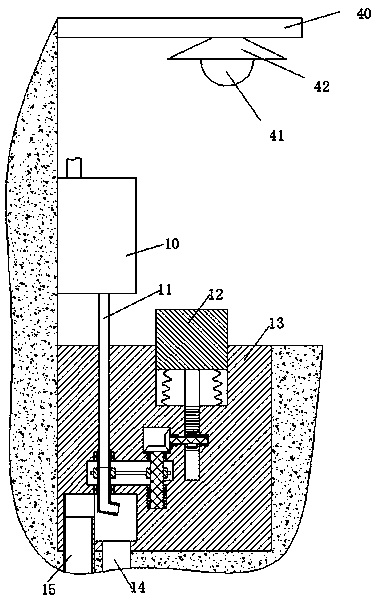 Novel organic fertilizer collecting device