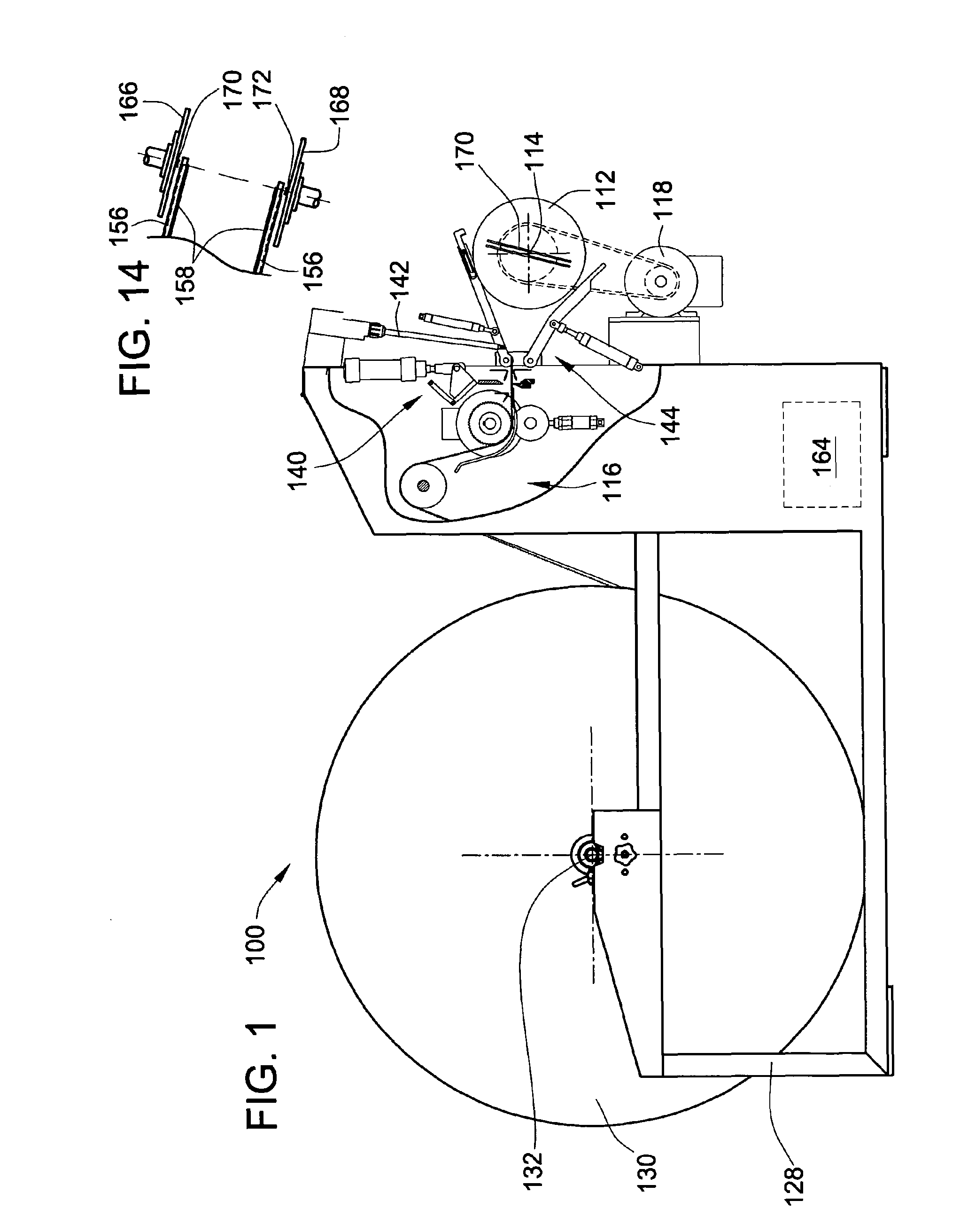 Method and apparatus for winding a filter media pack