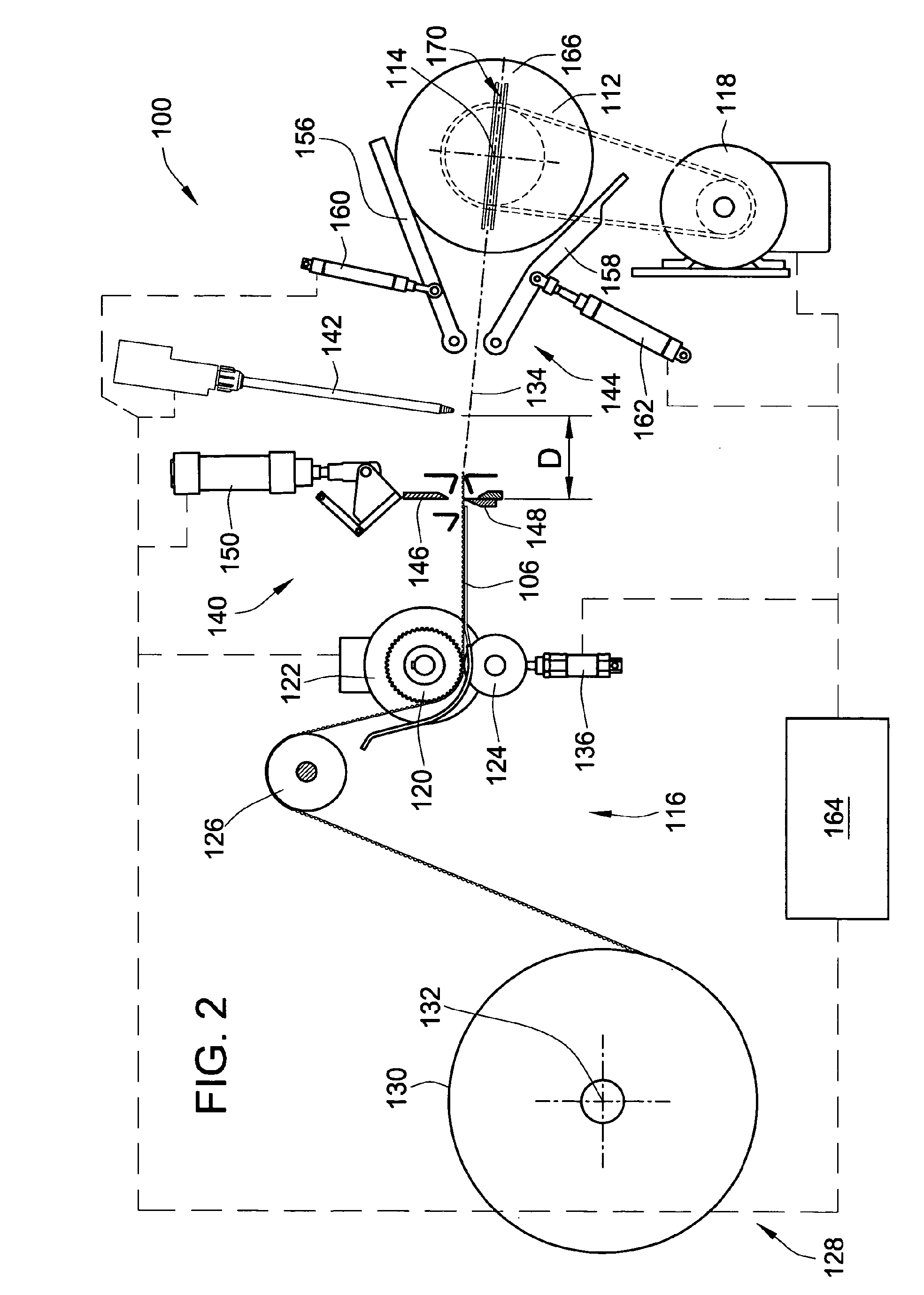 Method and apparatus for winding a filter media pack