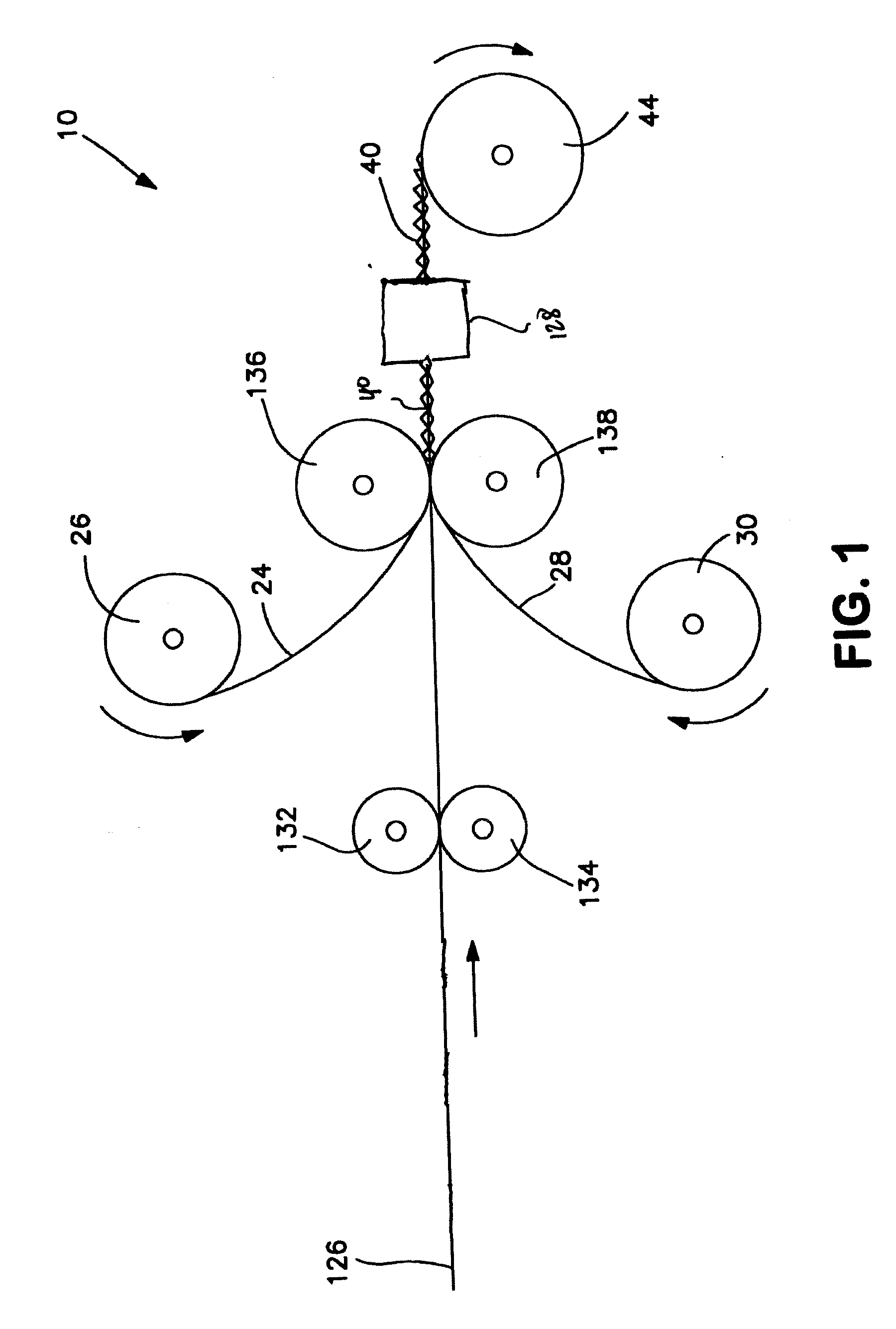 Nonwoven web material containing a crosslinked elastic component formed from a linear block copolymer