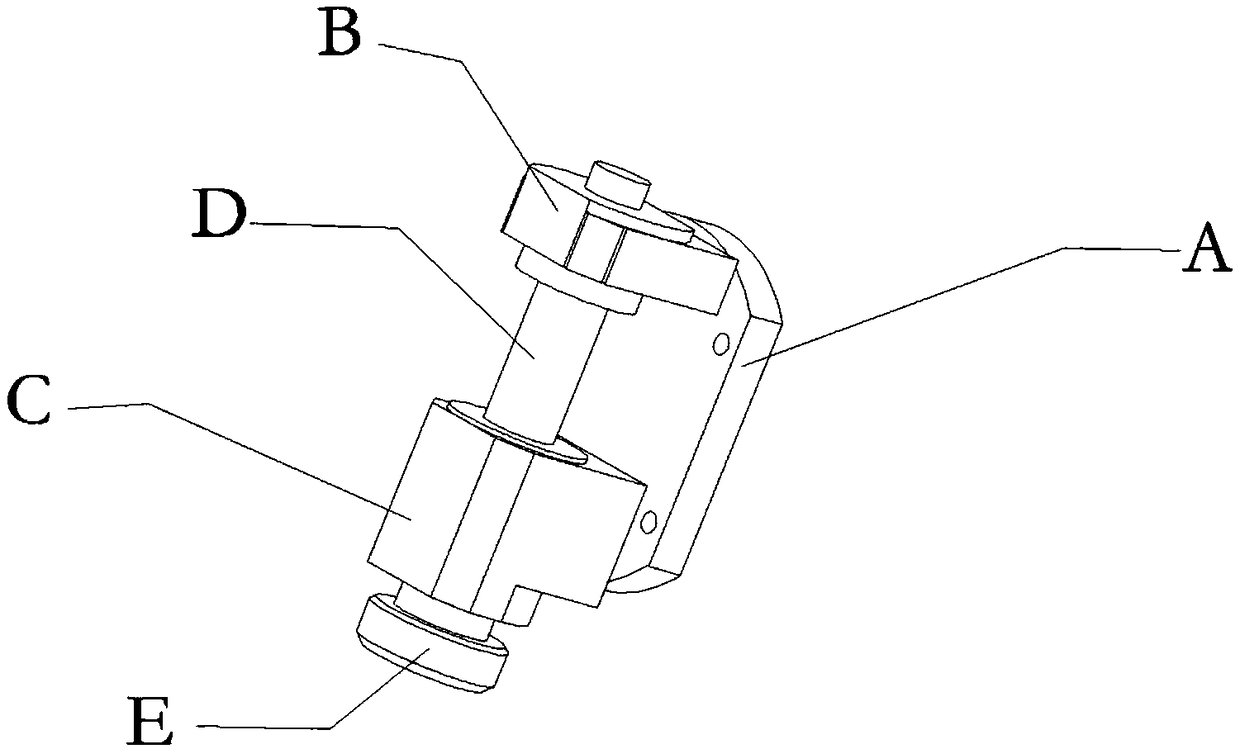 Thread molding unit and reinforcing steel bar end thread machining tool