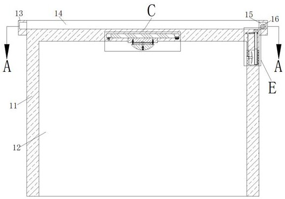 Solar LED lamp device with temperature control function for greenhouse