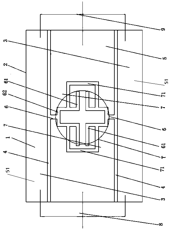 Double-frequency broadband microwave sensor