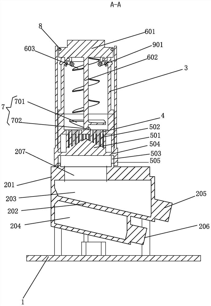 Classified crushing treatment equipment for food waste