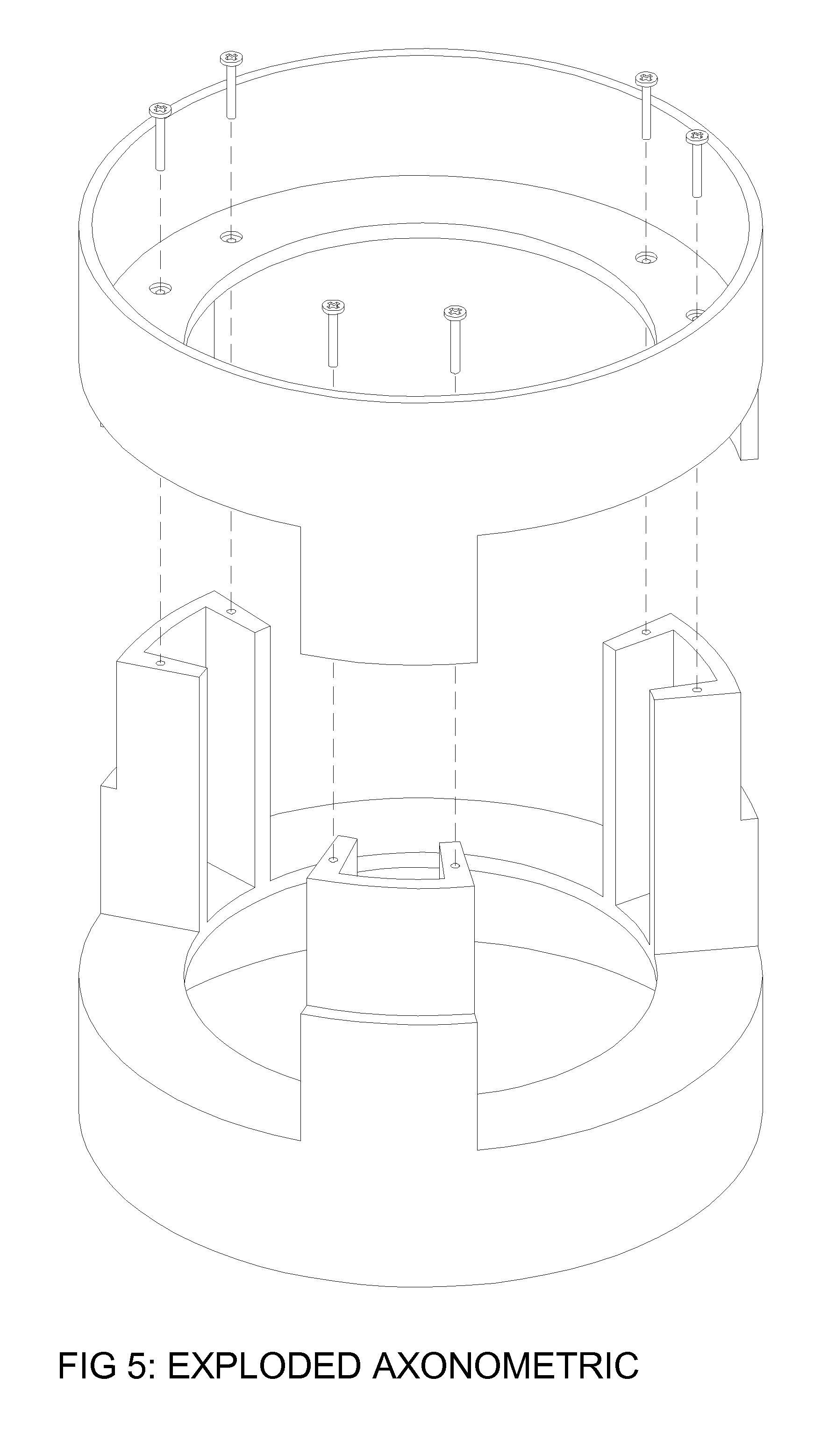 Sixtel Keg Tapping and Stacking Apparatus