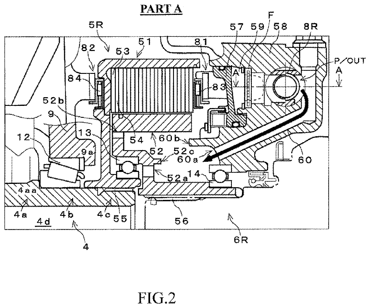 Hydraulic power transmission device