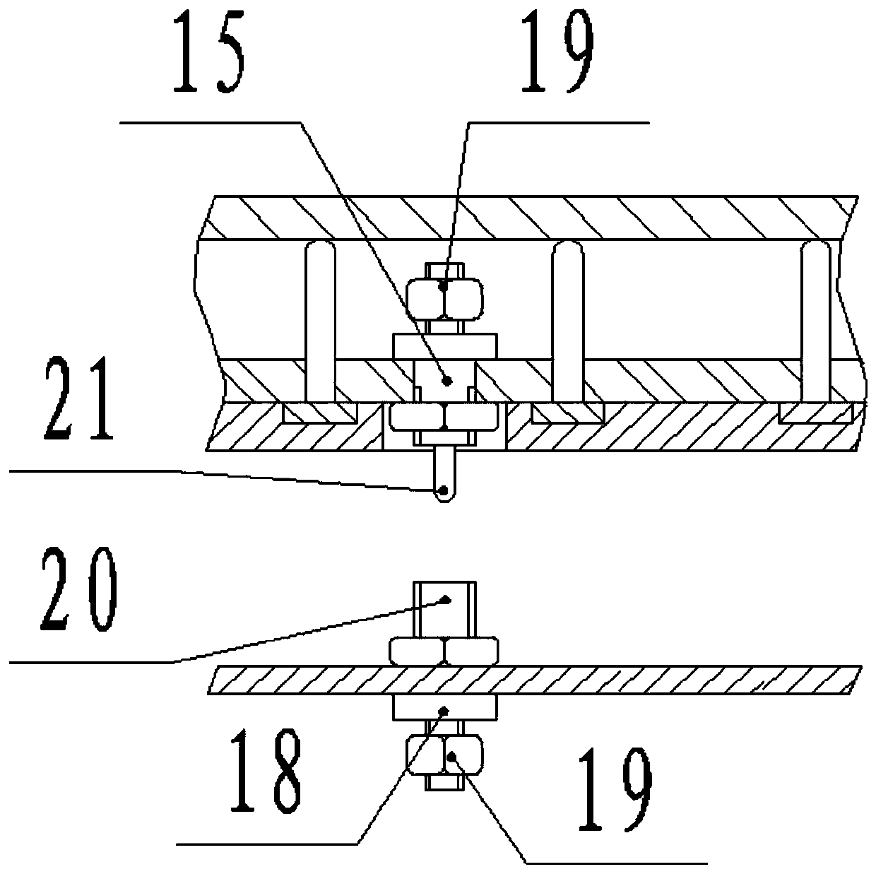 A power distribution box with heat dissipation function