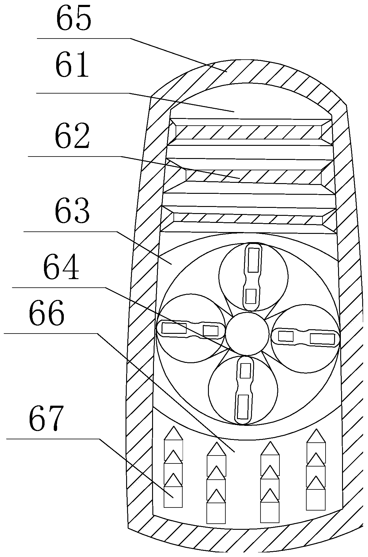 Auxiliary device for detecting dragging toughness of tire frame of new energy vehicle in offline detection