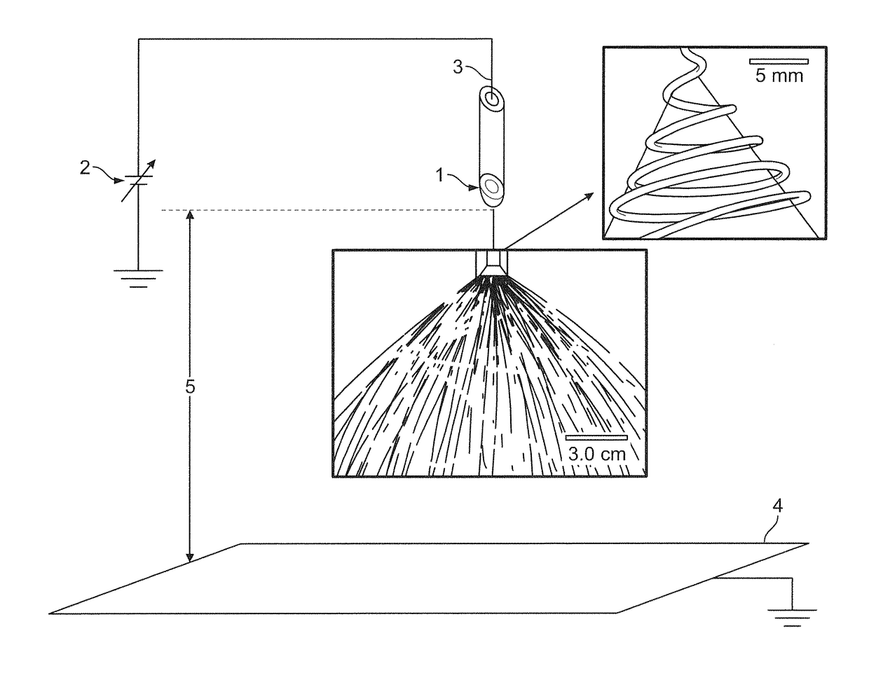 Hybrid felts of electrospun nanofibers