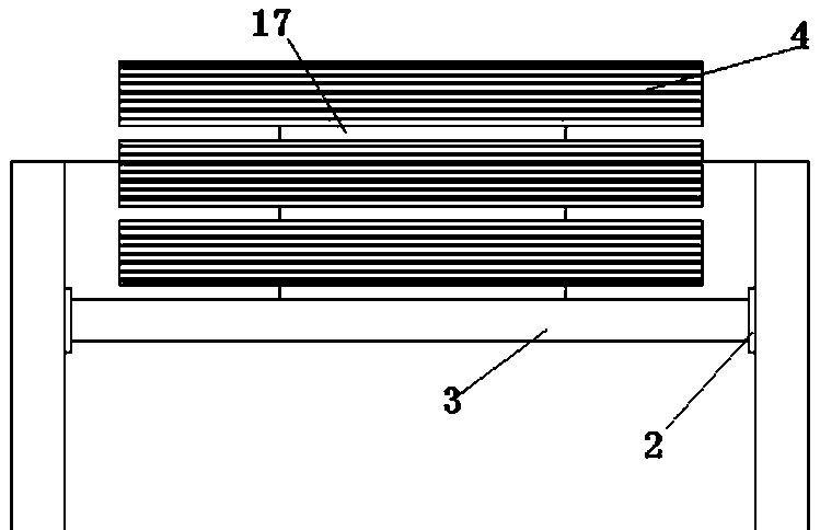 Rubber tube extrusion molding device