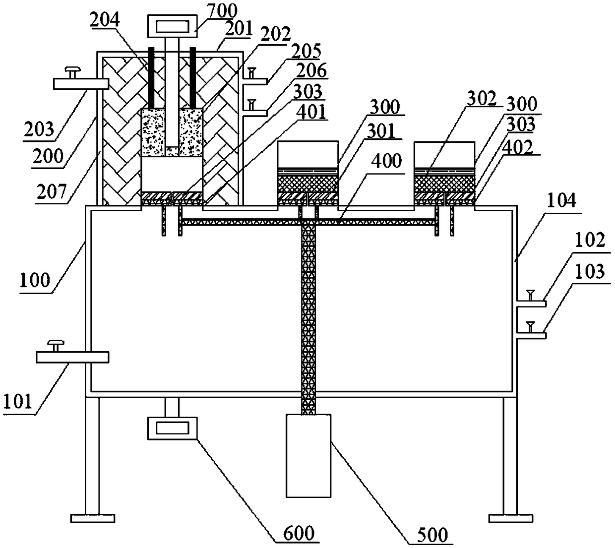 Unstable-state superhight-temperature heat insulating property testing device and method