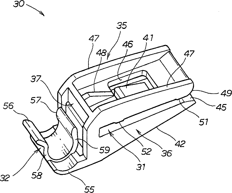 Mounting structure of pedestal for cover opening prop