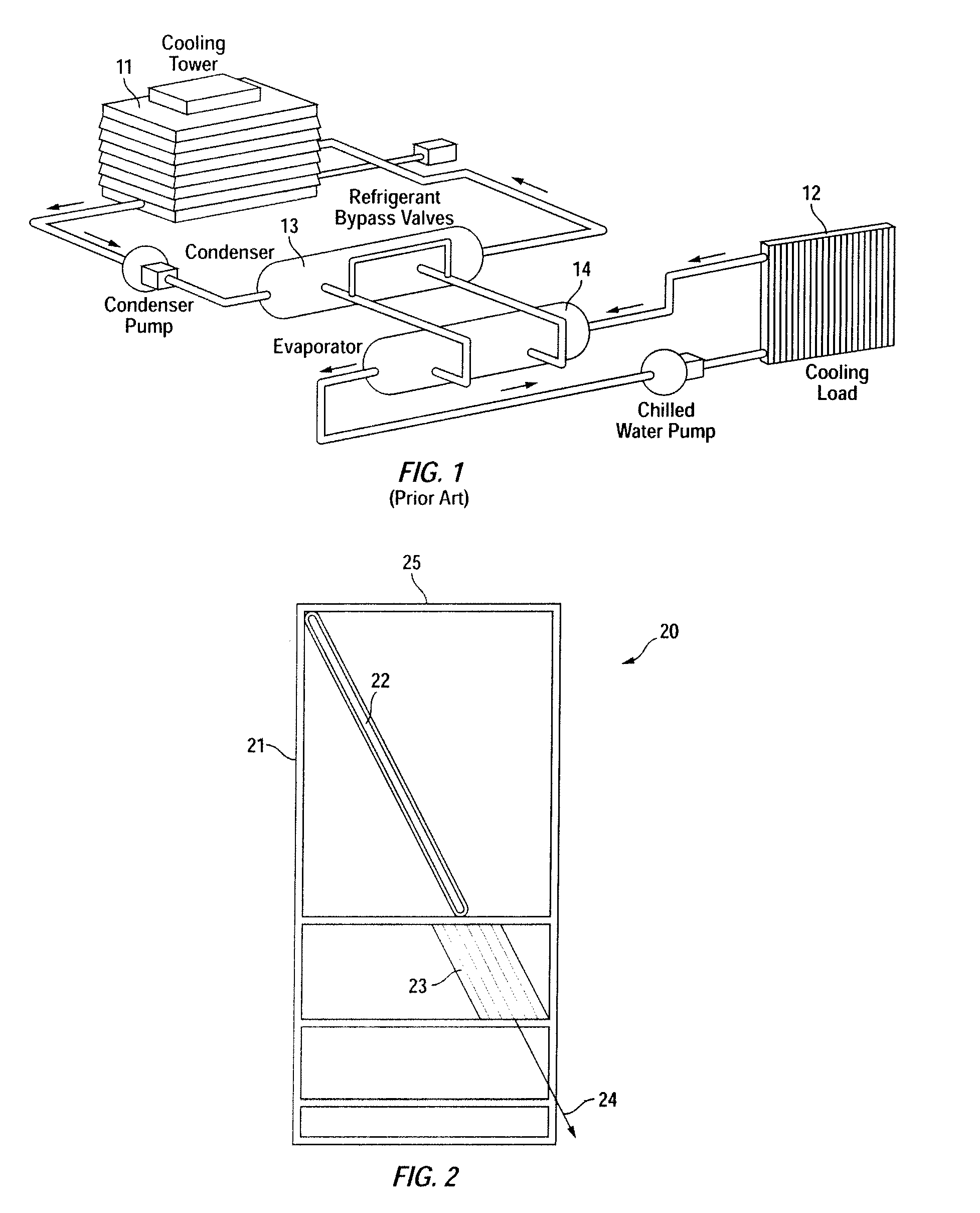 Data center cooling device and method