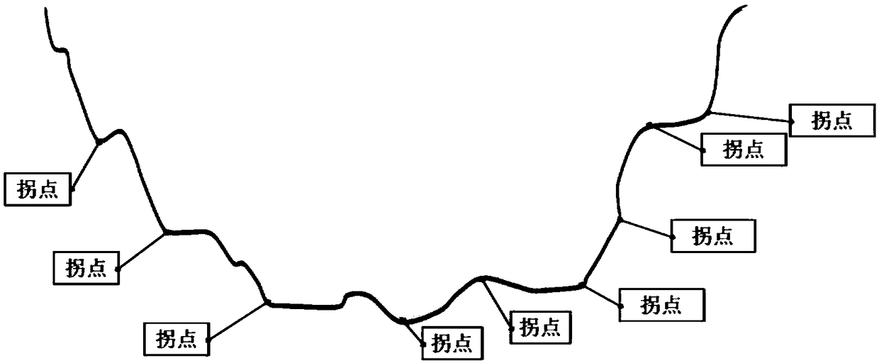 Method of determining datum elevation of river bottom based on large-section measurement data and system thereof